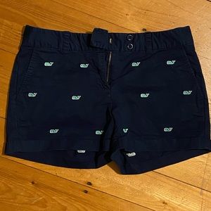 Vineyard Vines navy whale shorts